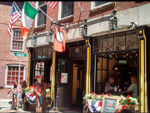 The Legendary Green Dragon Tavern in Boston, MA