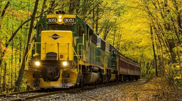 The Jim Thorpe Train in Pennsylvania