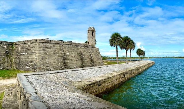 Castillo De San Marcos National Monument in St. Augustine