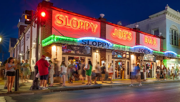 The Legenary Sloppy Joe's Bar in Key West, FL
