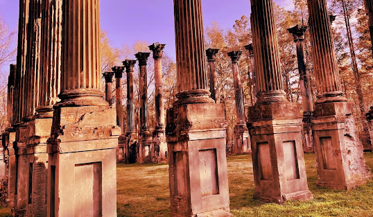 The Windsor Ruins in Port Gibson Mississippi