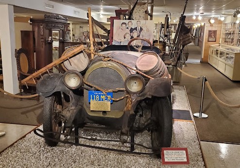 The Ralph Foster Museum is the Home of The Beverly Hillbilly's Car