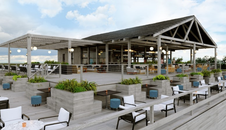 Whalehouse Point Restaurant, Fire Island. Source: Watch Hill & Sailors Haven - Fire Island / Whalehouse Point - Watch Hill & Sailors Haven - Fire Island