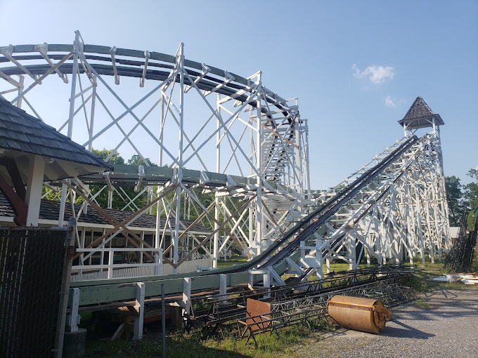 This World's Oldest Roller Coaster in Altoona, PA