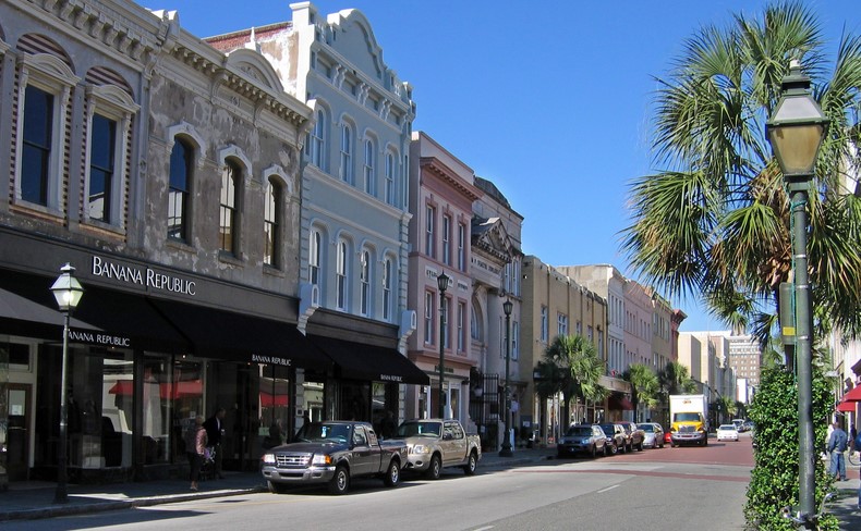 Visiting King Street In Charleston South Carolina