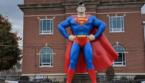 Visiting Superman's Hometown in Metropolis, IL